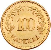 100 markkaa 1926 (B)