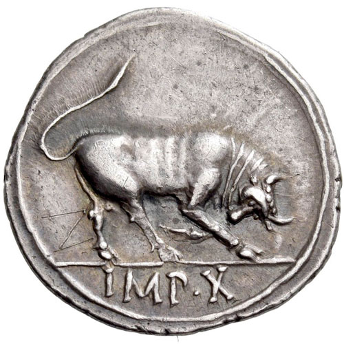 Roomalainen denarius hopearaha