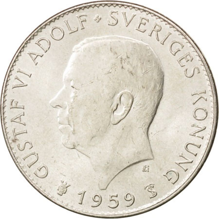 Ruotsin Kruunu 1959 (A)