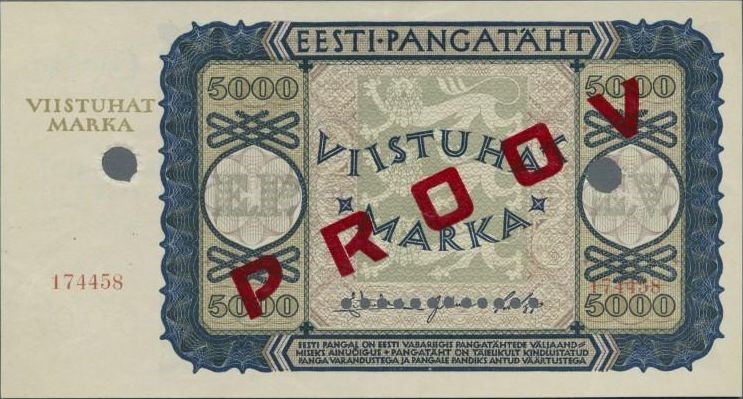 Eesti 5 000 marka 1923