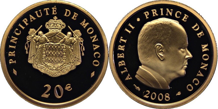 Monacon 20 euroa 2008
